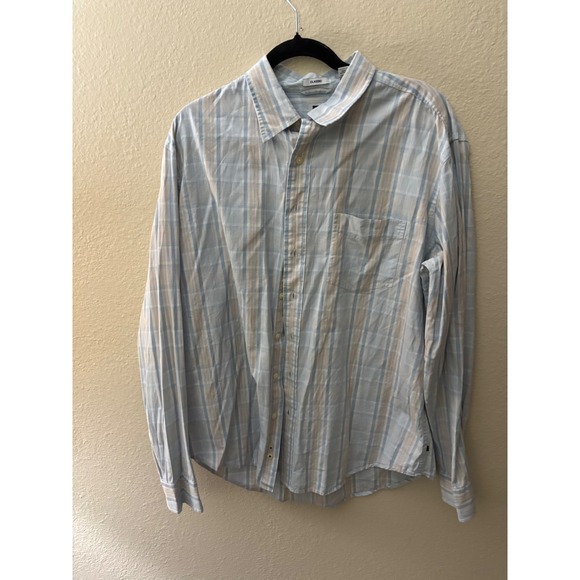 GAP Classic Mens XL Plaid Button Down Long Sleeve Shirt (A588) - Picture 1 of 4
